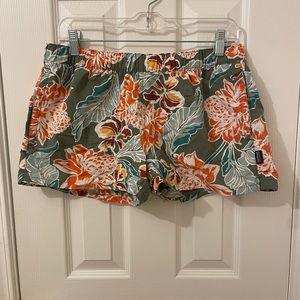 Patagonia Baggies shorts, 2 1/2 inch inseam, floral